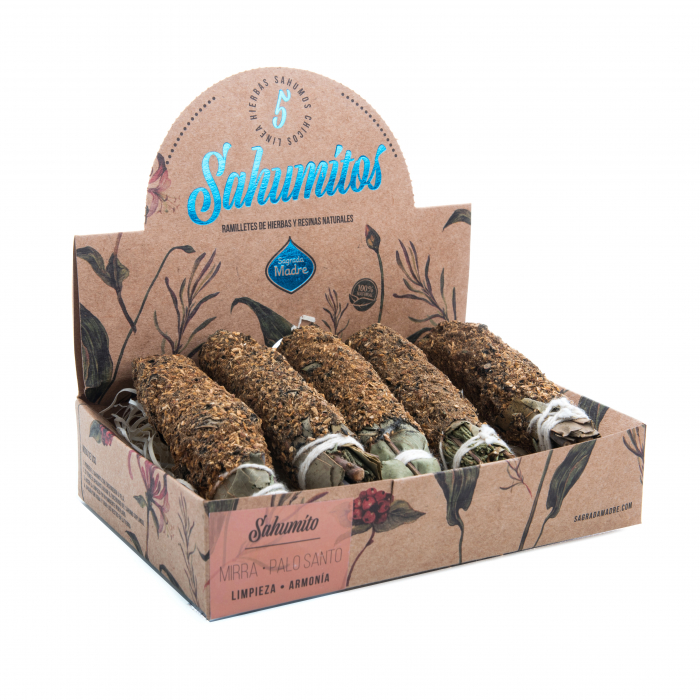 Set 5 Buchete Fumigatie cu Mir si Palo Santo [1]