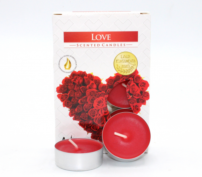 Set 6 lumanari parfumate "Love", tip pastila [2]