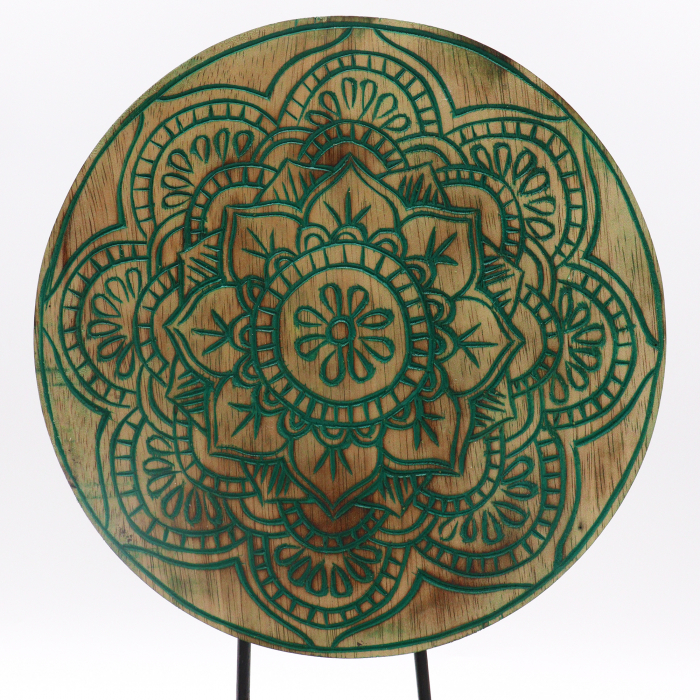 Set Decoratiune Buddha Feng Shui, Mandala Verde [4]