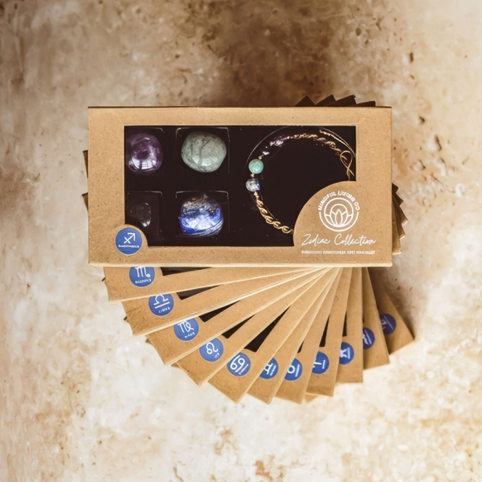 Set Cadou Bratara si Cristale pentru Zodia Capricorn [3]
