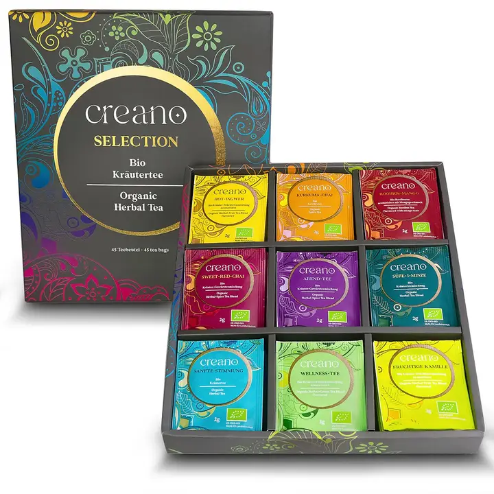 Set Cadou Ceai Bio Herbal Tea 45 Plicuri [1]