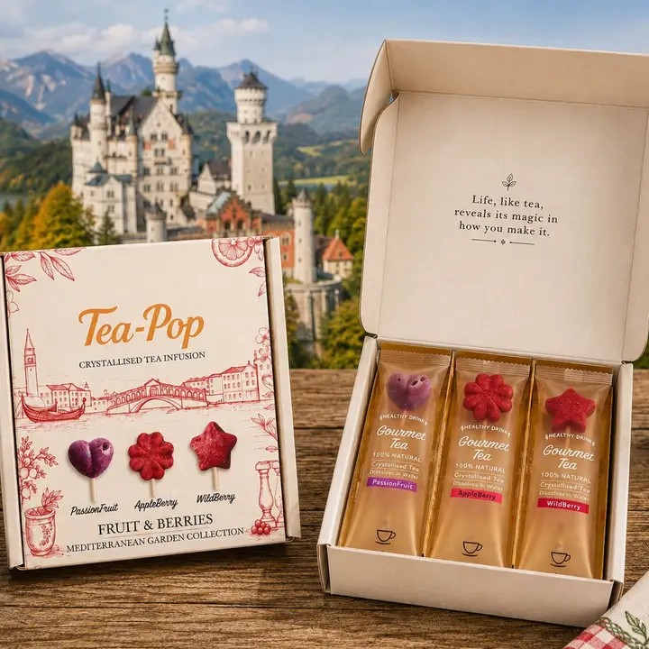 Set Cadou Ceai Tea-Pop European Café, Fruit & Berries [2]