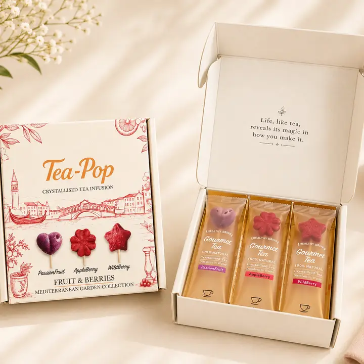 Set Cadou Ceai Tea-Pop European Café, Fruit & Berries [3]