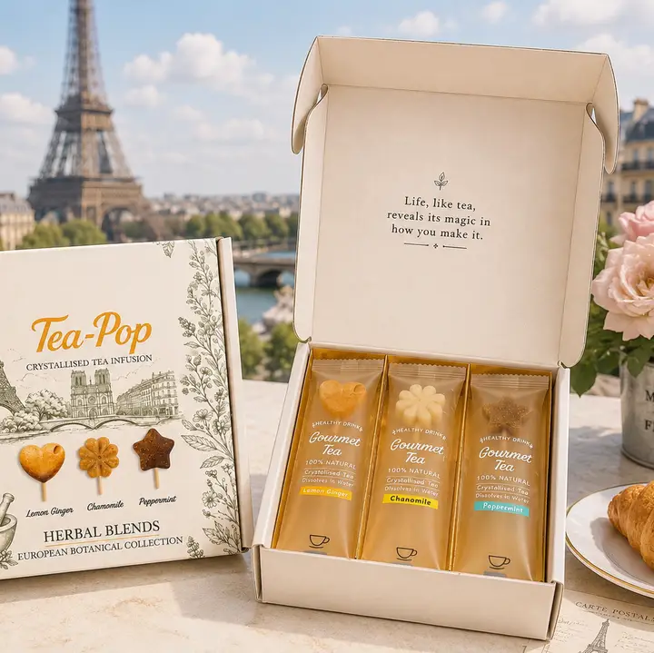 Set Cadou Ceai Tea-Pop European Café, Herbal Infusions [2]