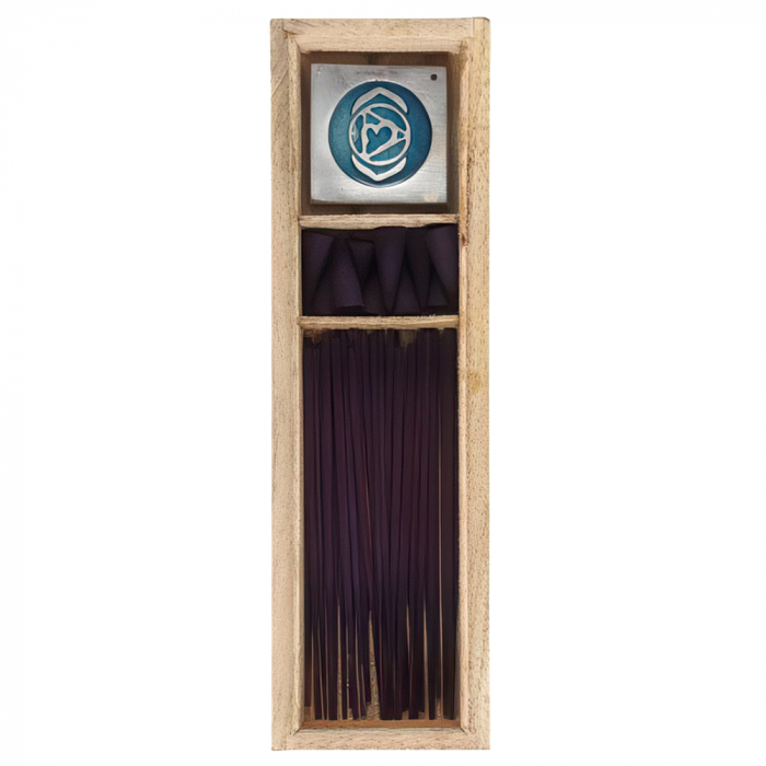 Set Betisoare si Conuri Parfumate, Lavanda, Chakra Al Treilea Ochi [2]