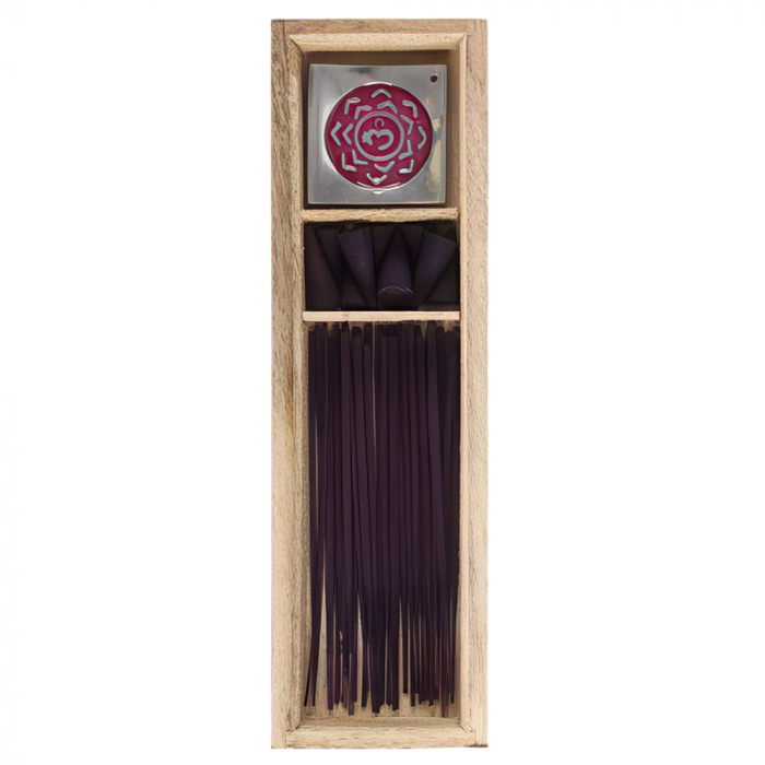Set Betisoare si Conuri Parfumate, Mure, Chakra Coroana [2]