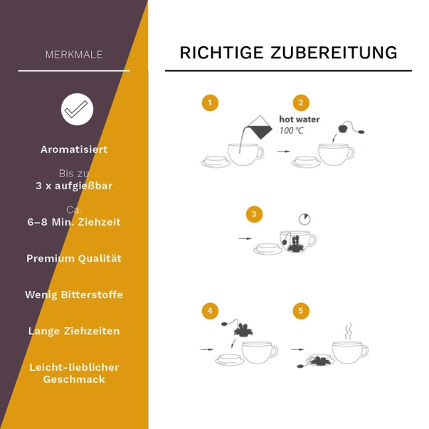 Creano Tea Box Ceai Blooming alb si negru – 8 Arome [3]