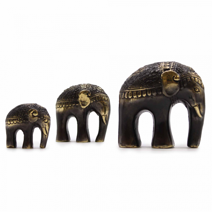 Set 3 Figurine, Elefanti Feng Shui, Alama [2]