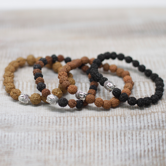 Set 4 Bratari Barbatesti, Rudraksha Buddah [3]