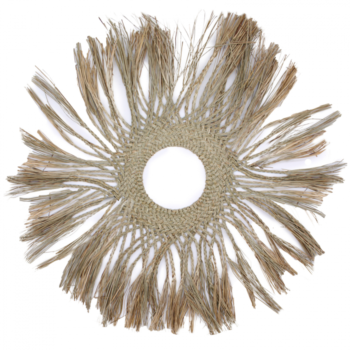 Set 6 decoratiuni de perete din rafie Abu-Abu [3]