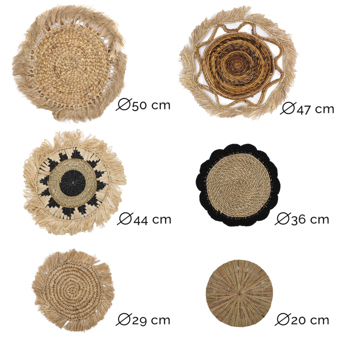 Set 6 decoratiuni de perete, Kribo Collection [8]