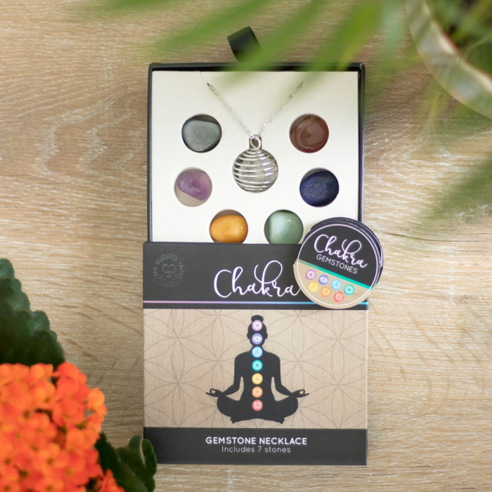 Set Colier cu 7 Pietre semipretioase pentru Chakre [2]