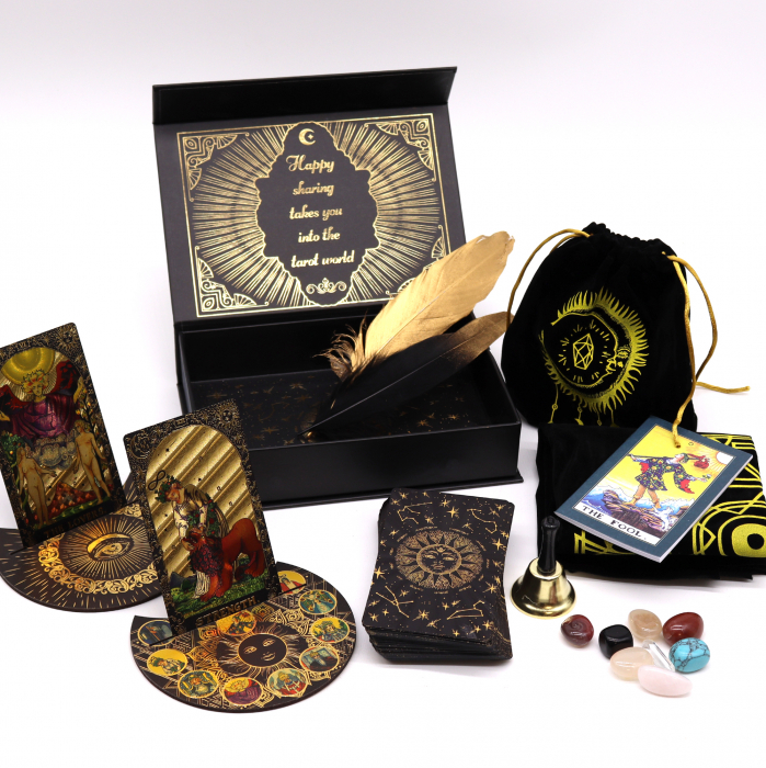 Set Cadou Tarot cu Folie de Aur [2]