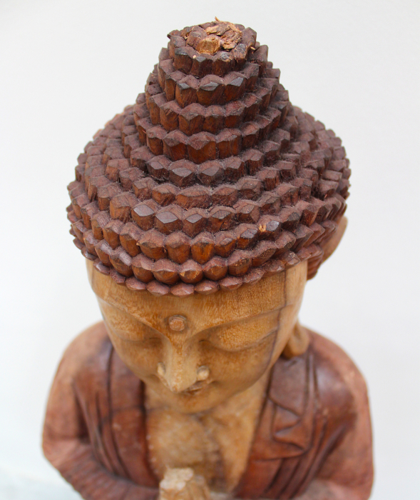 Statueta Buddha sculptata manual, 1m [4]