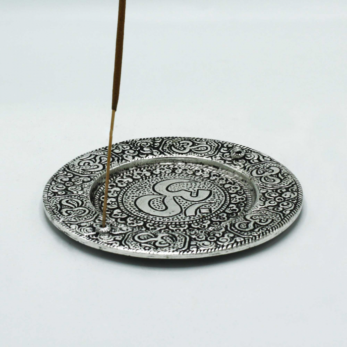 Suport Betisoare Parfumate, Ohm, aluminiu, 11 cm [2]