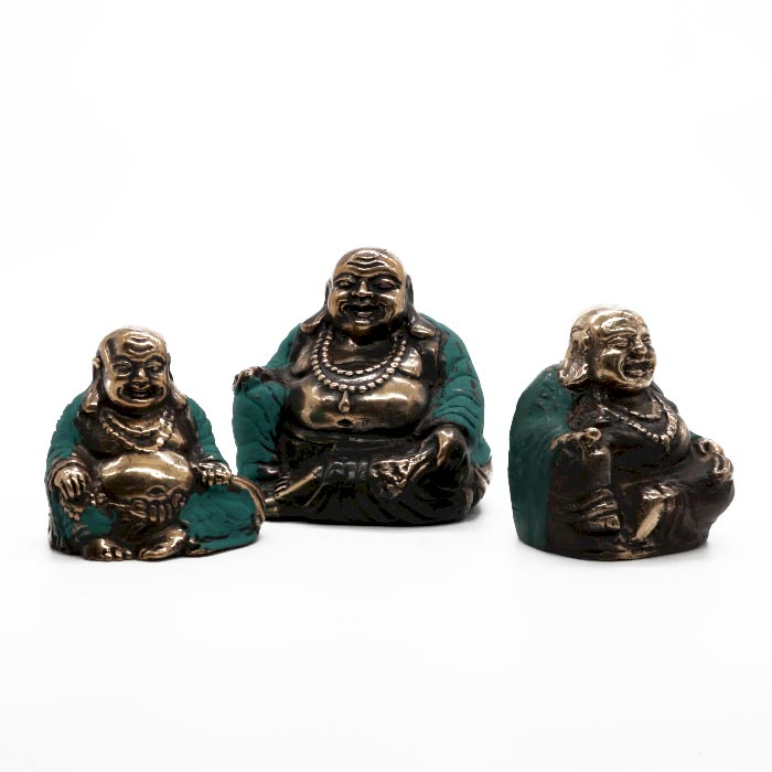 Set 3 Figurine, Buddha Fericit - Feng Shui, Alama [1]