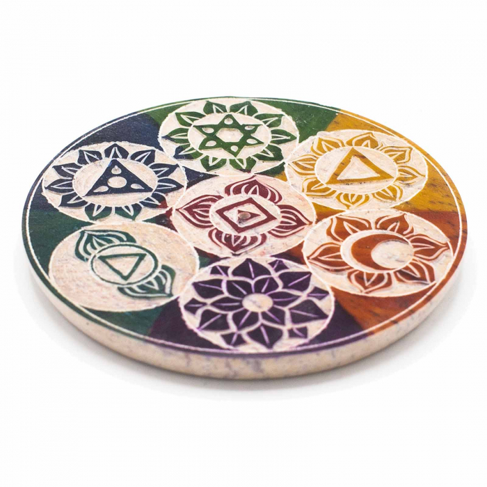 Suport betisoare parfumate, "7 Chakre", 10 cm [4]