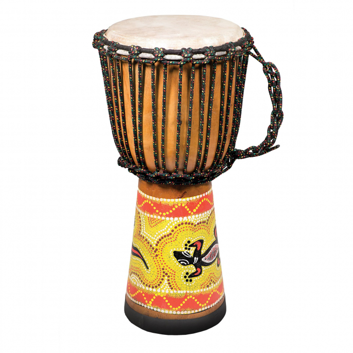 Toba Djembe Aborigine, pictura cu puncte, 50 cm [1]