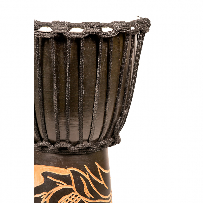Toba Djembe Sculptata Dragon, 40 cm [3]