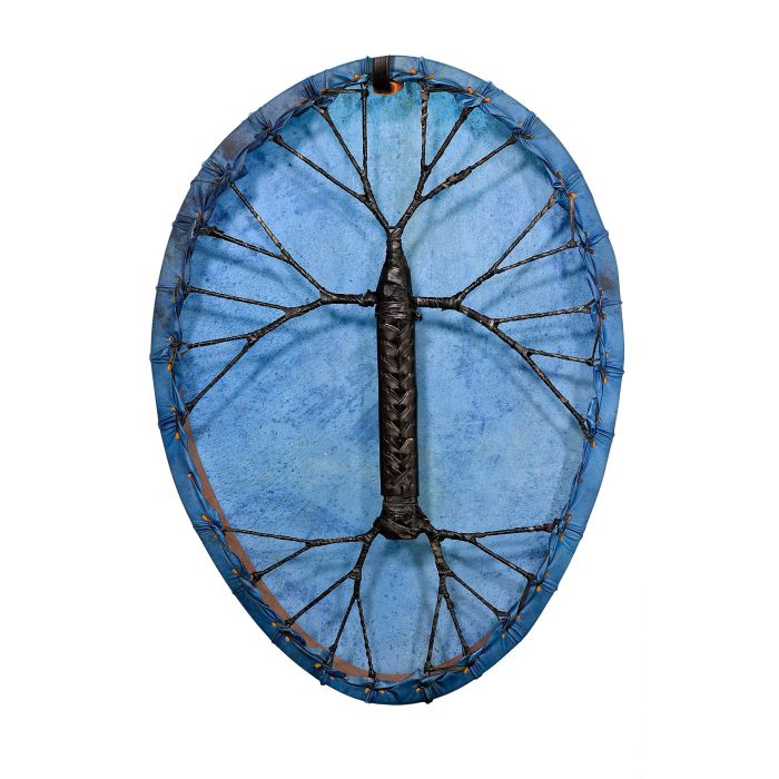 Toba samanica ovala albastra, 57 x 44 x 7 cm [2]