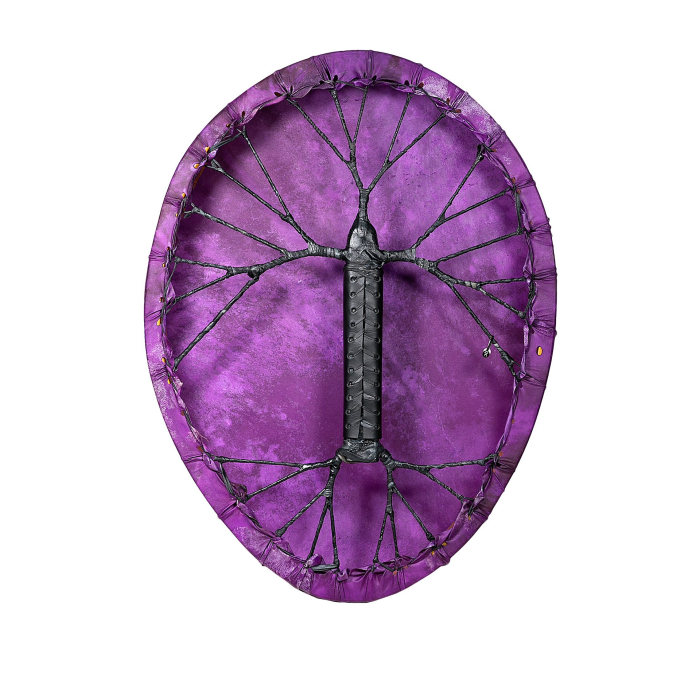 Toba samanica ovala mov, 57 x 44 x 7 cm [2]