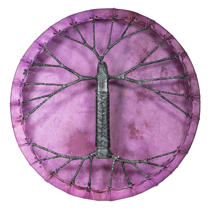 Toba samanica rotunda mov, 50 cm [2]