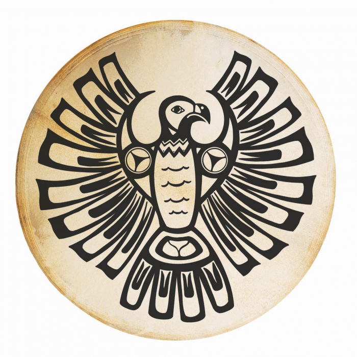 Toba Samanica - Thunderbird, 40 cm, piele de capra [1]