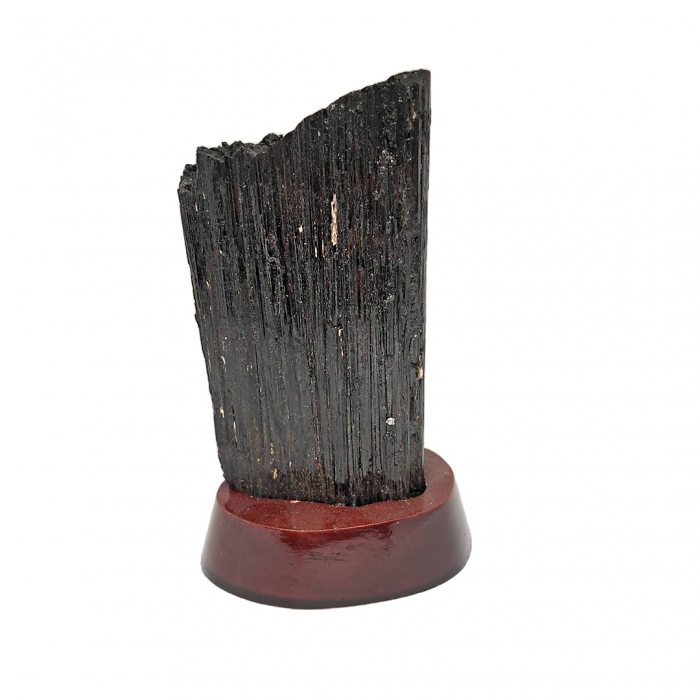 Turmalina Neagra pe suport din lemn, Model 1, 500-750 g [3]