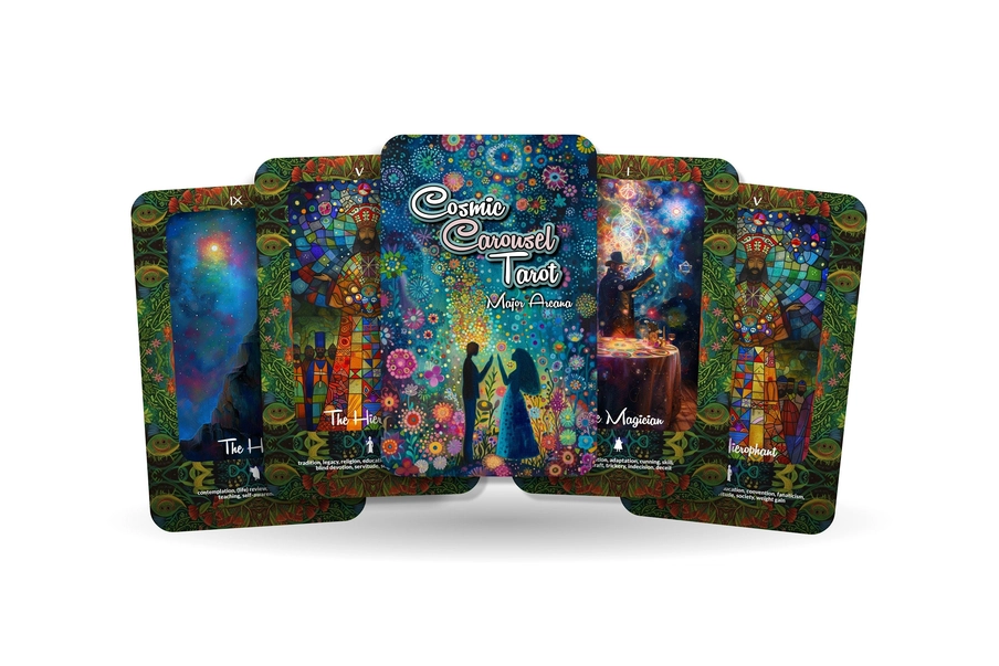 Carti tarot si oracol - Cosmic Carousel Tarot – Arcana Majora