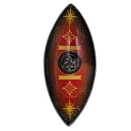 Suporturi si decoratiuni - Bol Emailat pentru Betisoare – Aluminiu – Triquetra