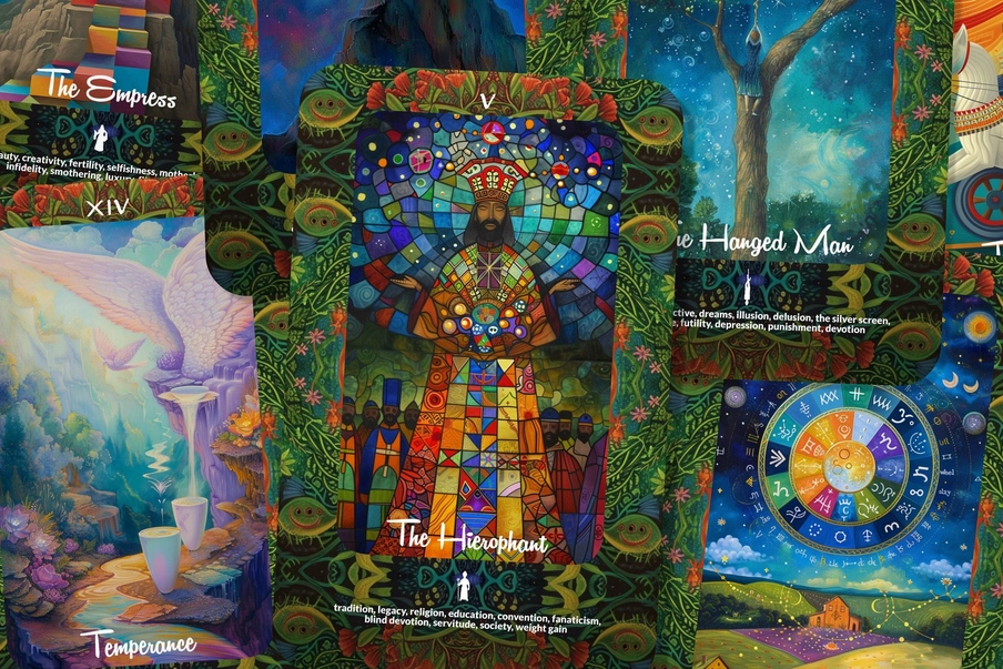 Cosmic Carousel Tarot – Arcana Majora [1]