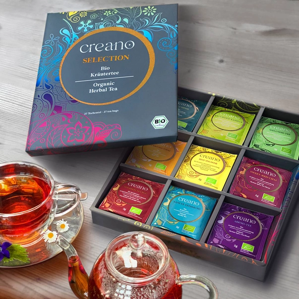 Set Cadou Ceai Organic Herbal Tea – 27 Plicuri [1]