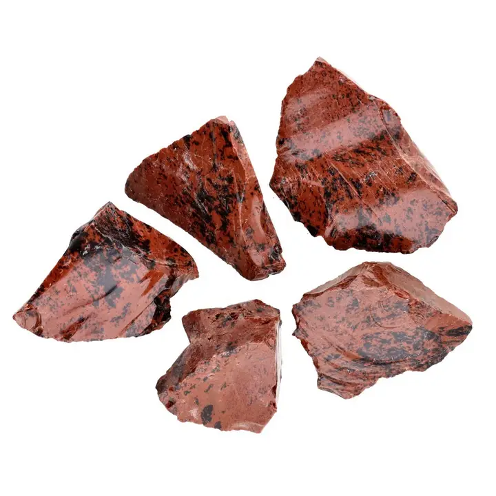 CRISTALE - Obsidian Mahon Brut, 5-8 cm, Brazilia