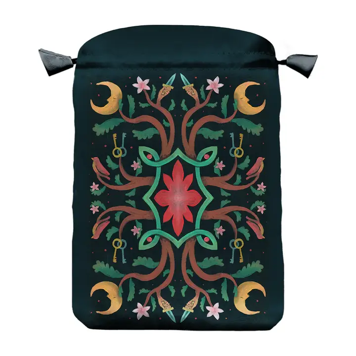 Accesorii - Saculet Satinat Wicca Inspirational pentru Carti – Lo Scarabeo