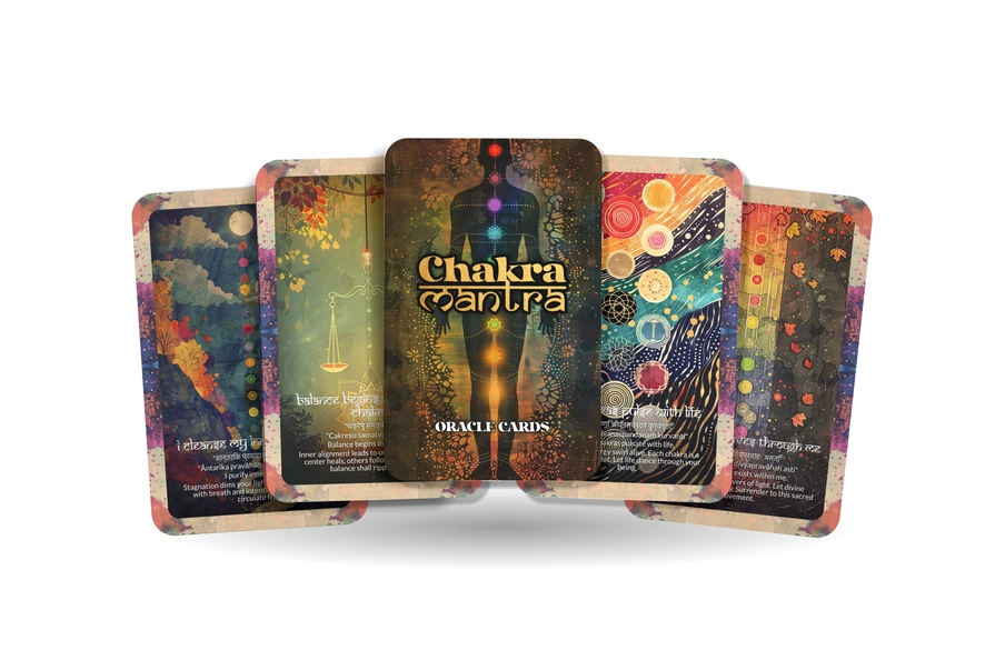 Carti tarot si oracol - Set Oracol Chakra Mantra