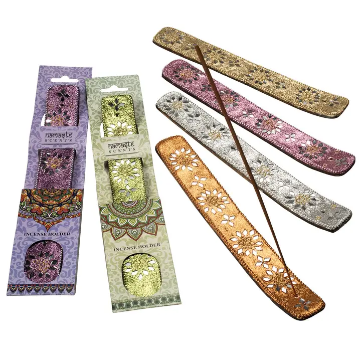 FUMIGATIE - Suport pentru betisoare parfumate Mirrored Glitter