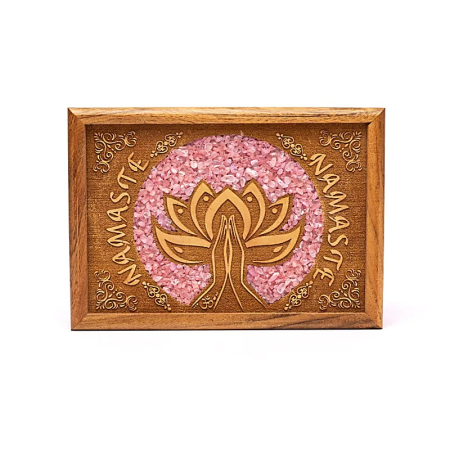 Cutie Tarot sau Bijuterii Lotus Namaste cu Cuart Roz [2]