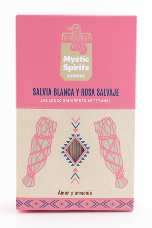 Betisoare parfumate - Betisoare parfumate Mystic Spirits – Salvie Alba si Trandafir