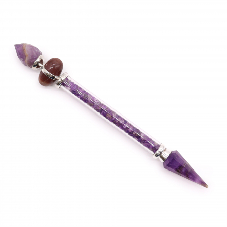 Diverse - Bagheta Ritualica pentru Success cu Ametist & Shiva Lingam