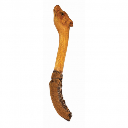 Tobe - Bat Samanic pentru Toba, Lupul Mongol, lemn sculptat