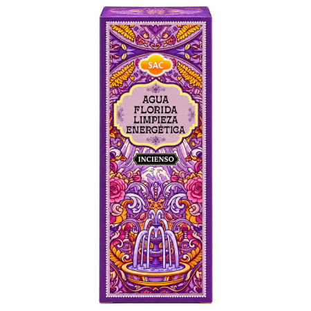 SPIRITUALITATE - Betisoare parfumate SAC Agua Florida, Curatare Energetica, 20 bucati