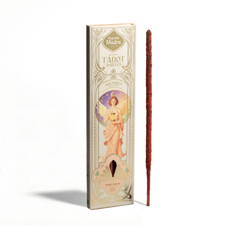 SAGRADA MADRE - Betisoare Parfumate Tarot Angeles Dulce de Cacao - Abundenta si Prosperitate
