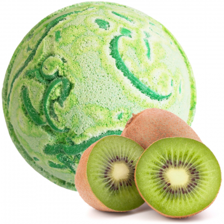Bile de baie - Bila de Baie efervescenta, Kiwi, 180g