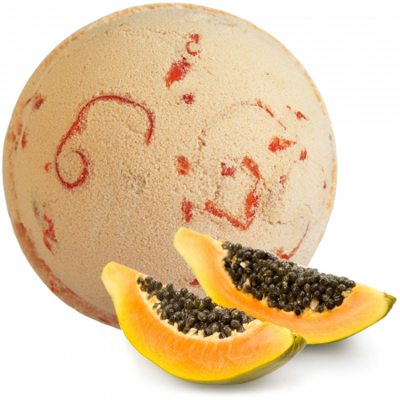 Bile de baie - Bila Baie efervescenta, Papaya, 180g
