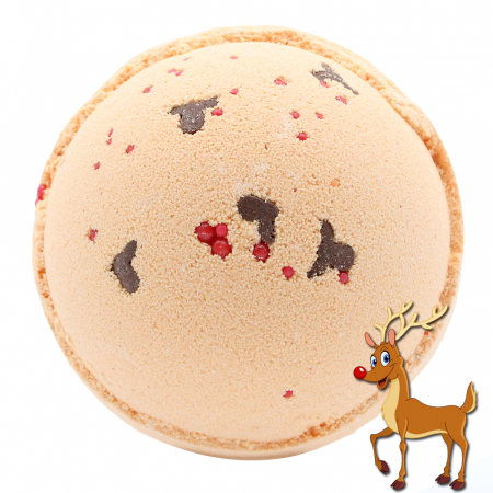 Bile de baie - Bila Baie efervescenta, Toffee si Caramel, 180g
