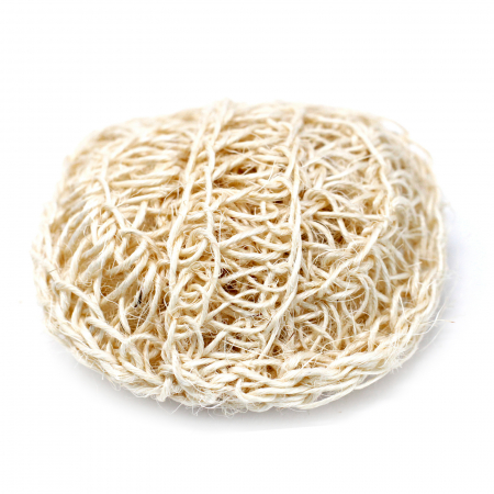 Burete rotund din Sisal pentru Exfoliere [1]