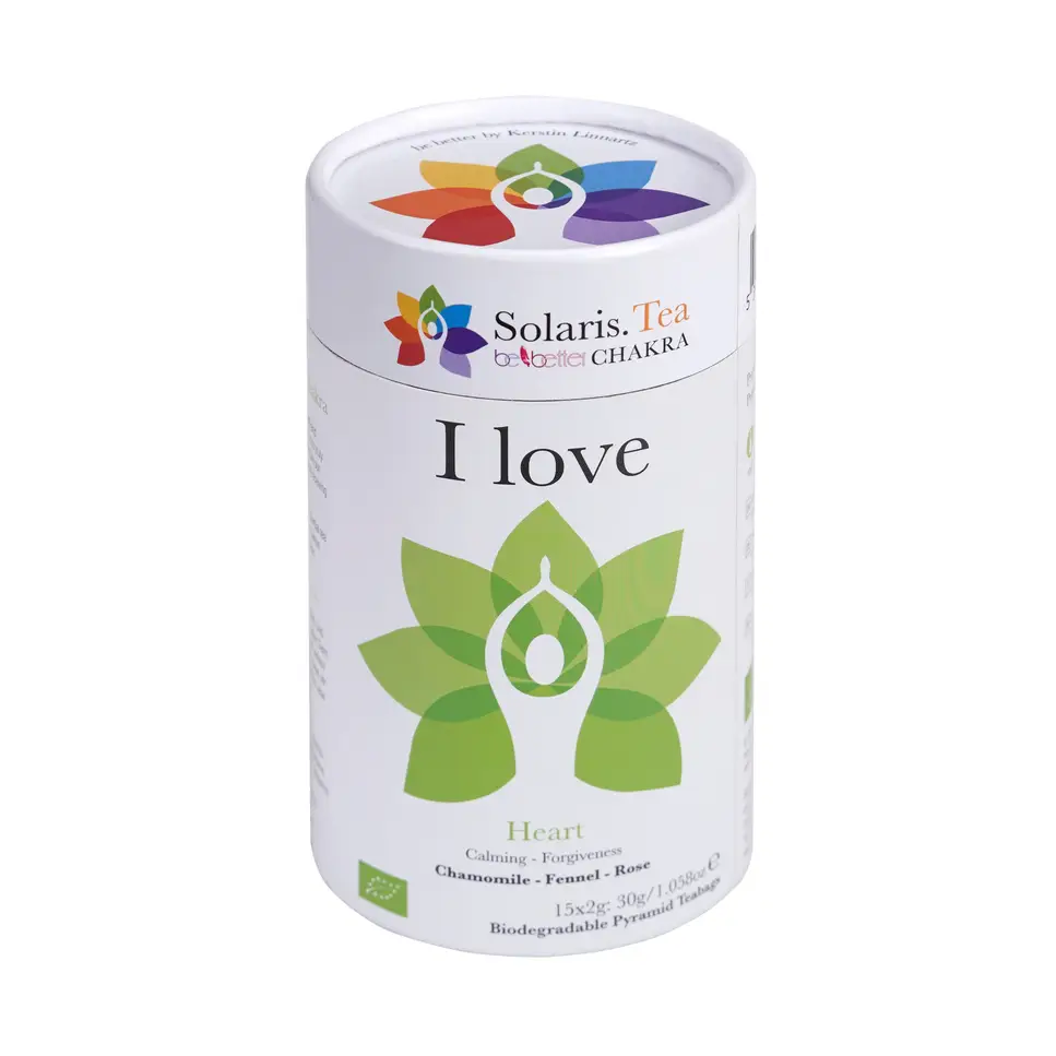 Ceaiuri artizanale - Ceai organic I Love, Chakra Inimii (Anahata)
