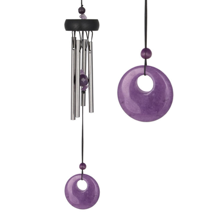 Clopotei de vant/ Wind chimes - Clopotel de vant Chime din Pietre Pretioase – Ametist
