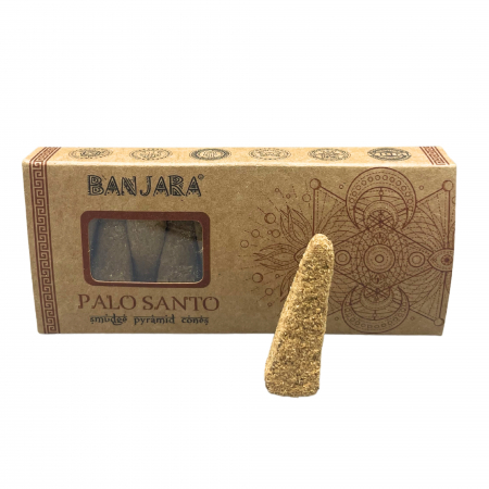Conuri parfumate - Conuri fumigatie, Palo Santo, Banjara Piramida