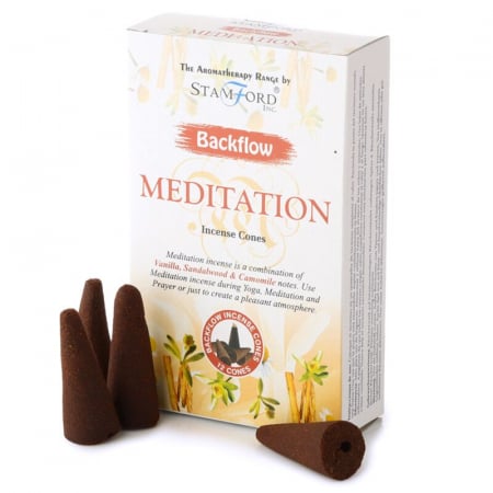 Conuri parfumate - Conuri Parfumate backflow, Meditatie